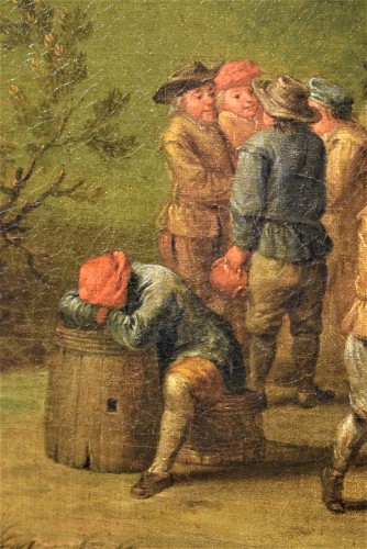 Antiquités - Fête au Village - Atelier de David Teniers les Jeunes